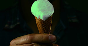 Glow in the Dark Ice Cream